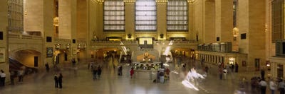 Group of people in a subway station Grand Central Station, Manhattan, New York City, New York State, USA by Panoramic Images multi panel art