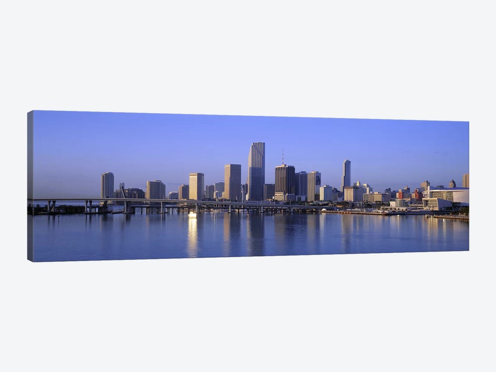 Skyline Miami FL USA by Panoramic Images 1-piece Art Print