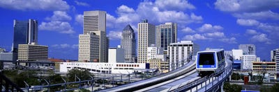 Metro Mover Shuttle MiamiFlorida, USA by Panoramic Images canvas print