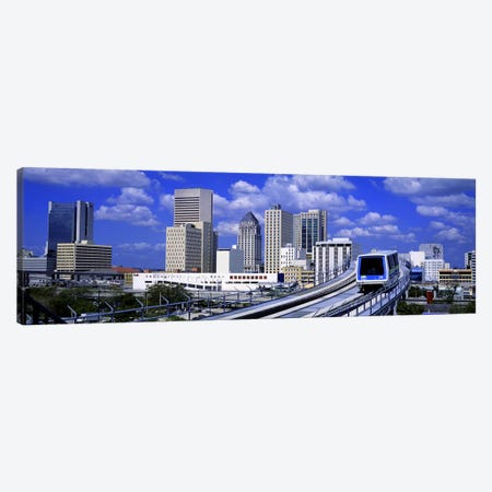 Metro Mover Shuttle MiamiFlorida, USA Canvas Print #PIM2625} by Panoramic Images Canvas Wall Art