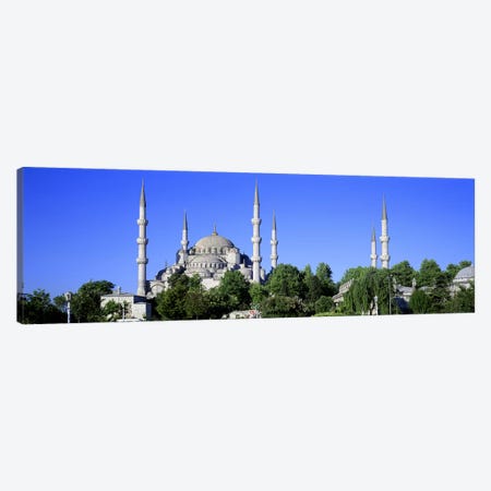 Blue Mosque Istanbul Turkey Canvas Print #PIM2631} by Panoramic Images Canvas Artwork