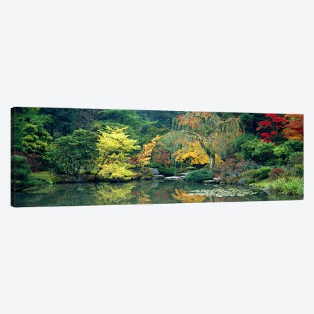The Japanese Garden Seattle WA USA Canvas Print #PIM2634} by Panoramic Images Canvas Print
