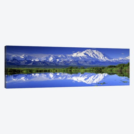 Denali (Mount McKinley), Denali National Park & Preserve, Alaska, USA Canvas Print #PIM2638} by Panoramic Images Canvas Wall Art