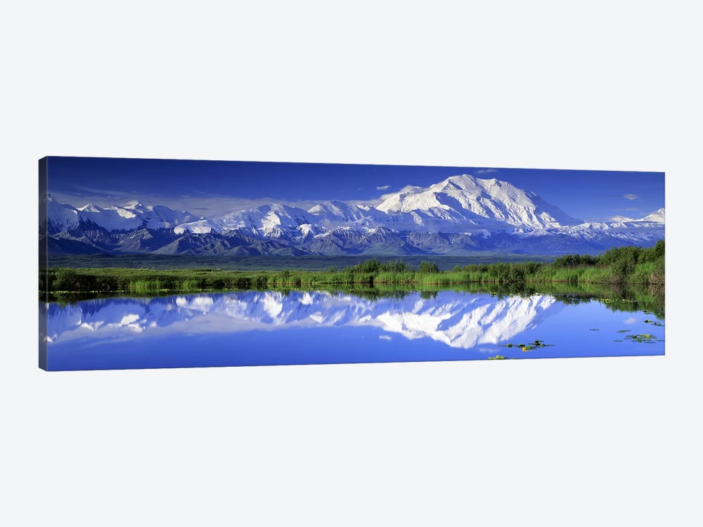 Denali (Mount McKinley), Denali National Park & Preserve, Alaska, USA by Panoramic Images 1-piece Canvas Print