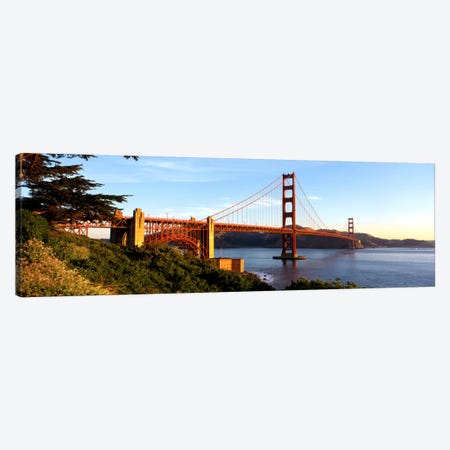 USA, California, San Francisco, Golden Gate Bridge Canvas Print #PIM263} by Panoramic Images Canvas Artwork