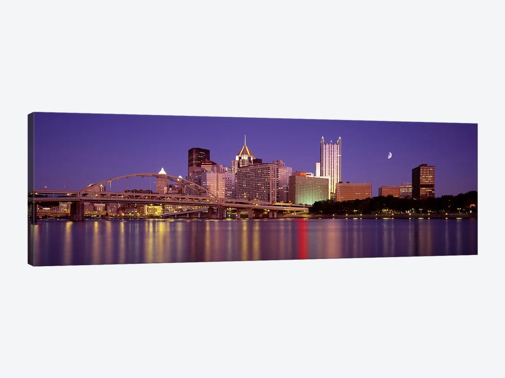 Allegheny River, Pittsburgh, Pennsylvania, USA by Panoramic Images 1-piece Canvas Art Print