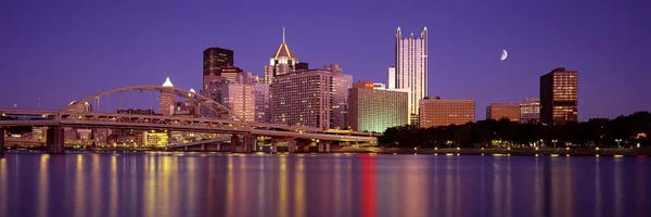 Pittsburgh Skylines: Allegheny River, Pittsburgh, Pennsylvania, USA by Panoramic Images