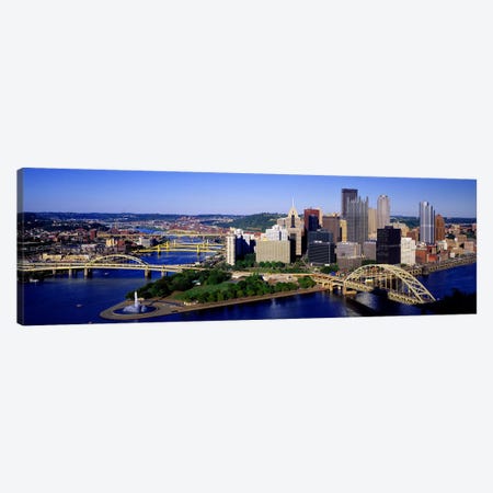 Pittsburgh, Pennsylvania, USA Canvas Print #PIM2651} by Panoramic Images Canvas Wall Art