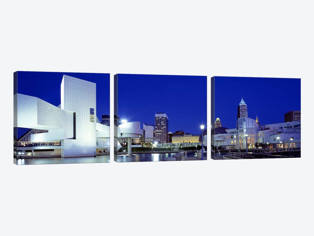 Cleveland, Ohio, USA by Panoramic Images 3-piece Canvas Art