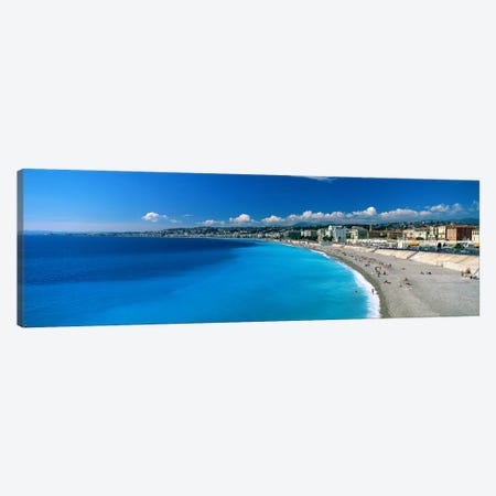 Mediterranean Sea French Riviera Nice France Canvas Print #PIM2661} by Panoramic Images Canvas Art Print