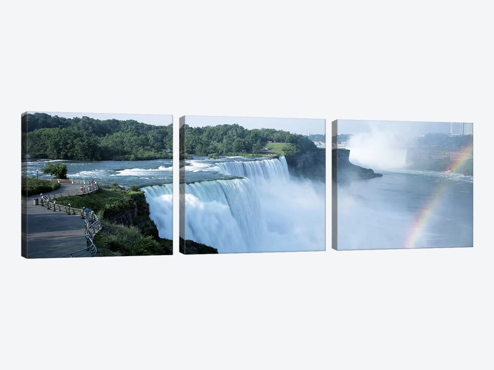 American Falls Niagara Falls NY USA by Panoramic Images 3-piece Canvas Artwork