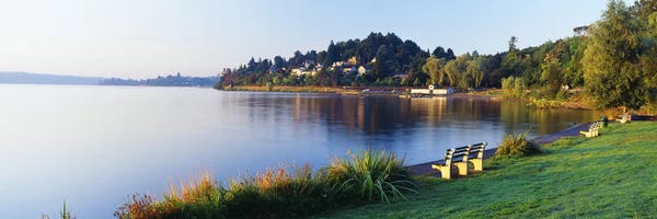 Seattle: Lake Washington, Mount Baker Park, Seattle, Washington State, USA by Panoramic Images