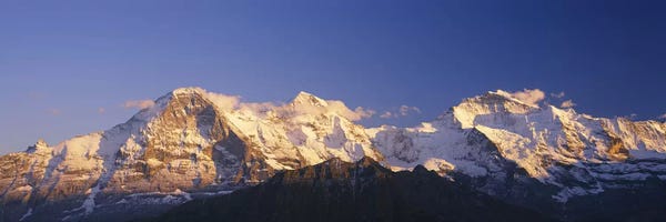 Bern: Snowcapped Mountainscape, Bernese Oberland, Switzerland by Panoramic Images