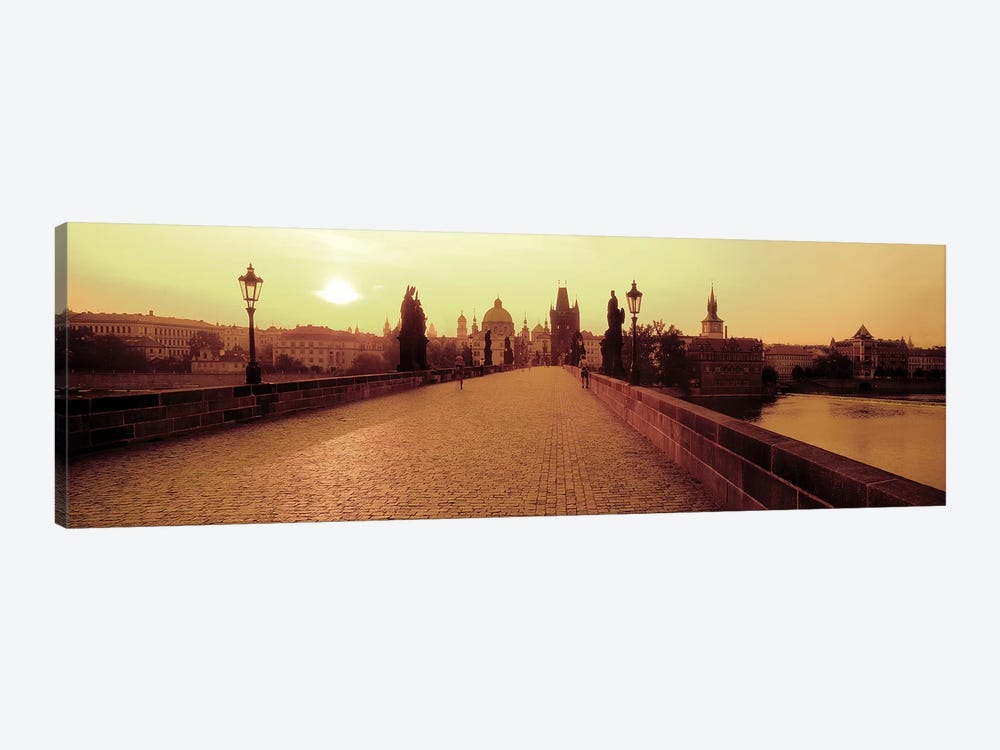 Charles Bridge II, Prague, Czech Republic by Panoramic Images 1-piece Canvas Print