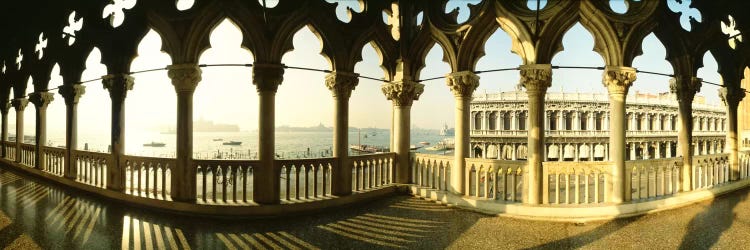 Venetian Gothic Balcony, Doge's Palace (Palazzo Ducale), Venice, Italy by Panoramic Images wall art