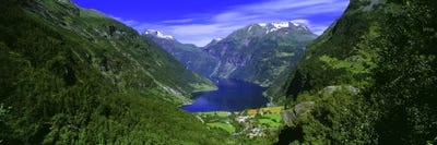 Geiranger Fjord, Sunnmore Region, More Og Romsdal, Norway by Panoramic Images multi panel art