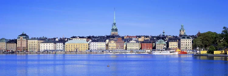 Wide-Angle View Of Gamla Stan (Old Town), Stockholm, Sweden