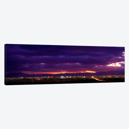 Storm, Las Vegas, Nevada, USA Canvas Print #PIM268} by Panoramic Images Canvas Art