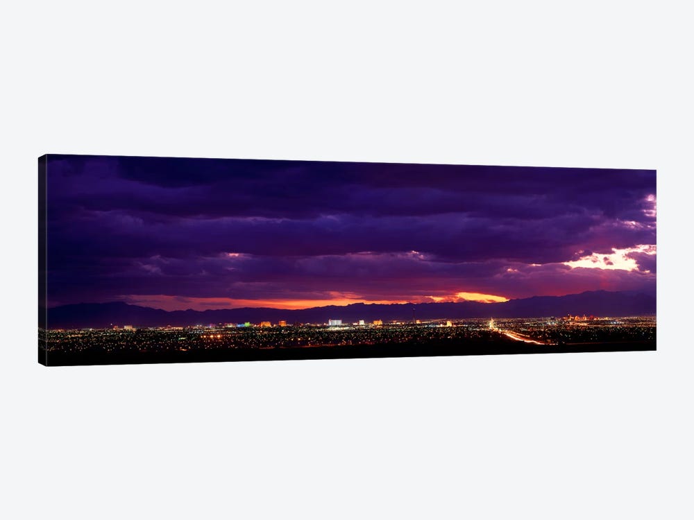 Storm, Las Vegas, Nevada, USA by Panoramic Images 1-piece Canvas Art Print