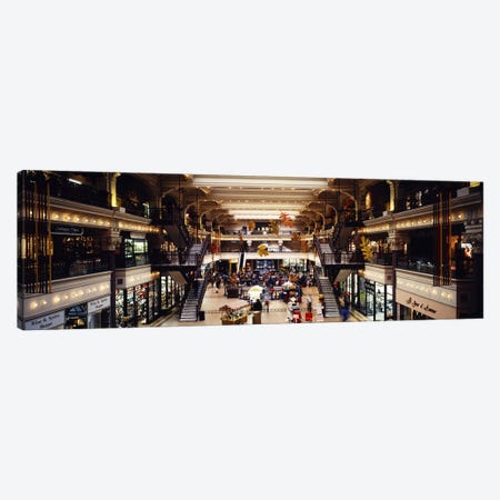 Interiors of a shopping mall, Bourse Shopping Center, Philadelphia, Pennsylvania, USA Canvas Print #PIM2701} by Panoramic Images Canvas Art