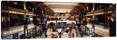 Interiors of a shopping mall, Bourse Shopping Center, Philadelphia, Pennsylvania, USA Canvas Art Print - Interiors