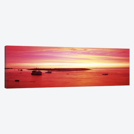 Sunrise Chatham Harbor Cape Cod MA USA Canvas Print #PIM2705} by Panoramic Images Canvas Print