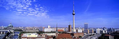 Aerial View Of Mitte Borough, Berlin, Germany by Panoramic Images canvas print