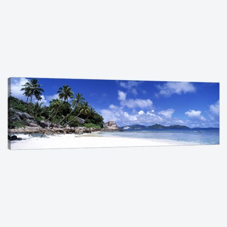 La Digue Island Seychelles Canvas Print #PIM2708} by Panoramic Images Canvas Wall Art