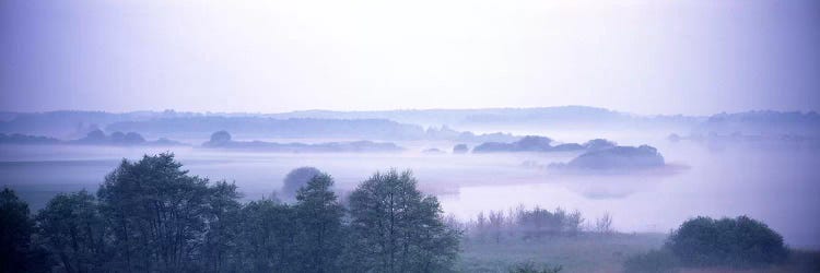 Foggy Landscape Northern Germany