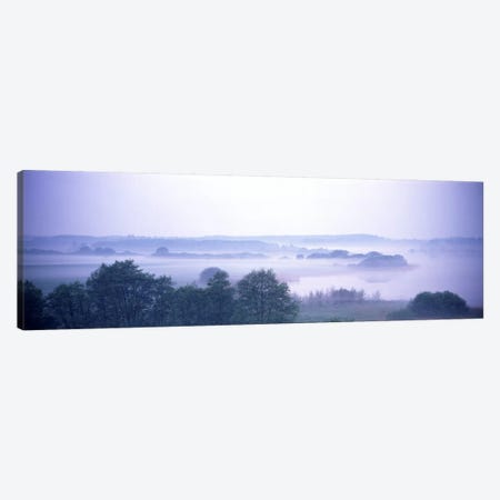 Foggy Landscape Northern Germany Canvas Print #PIM2711} by Panoramic Images Art Print