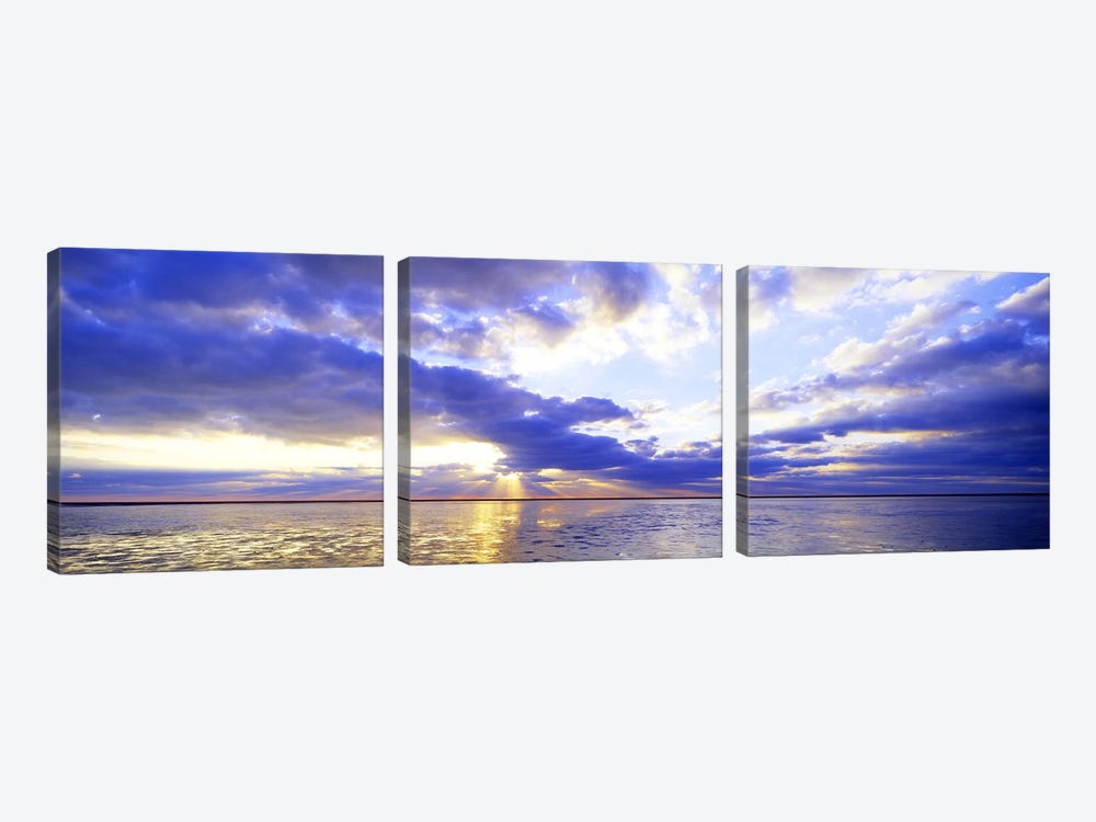 Majestic Sunset, Germany by Panoramic Images 3-piece Canvas Print