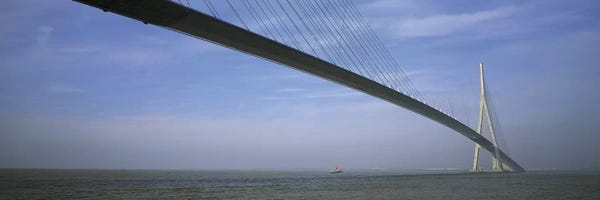 Normandy: Pont de Normandy Normandy France by Panoramic Images