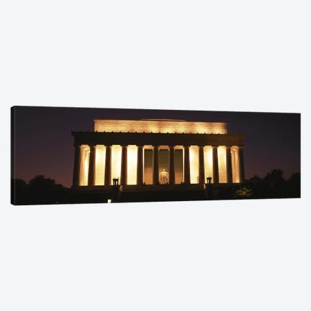 Lincoln Memorial Washington DC USA Canvas Print #PIM2730} by Panoramic Images Art Print