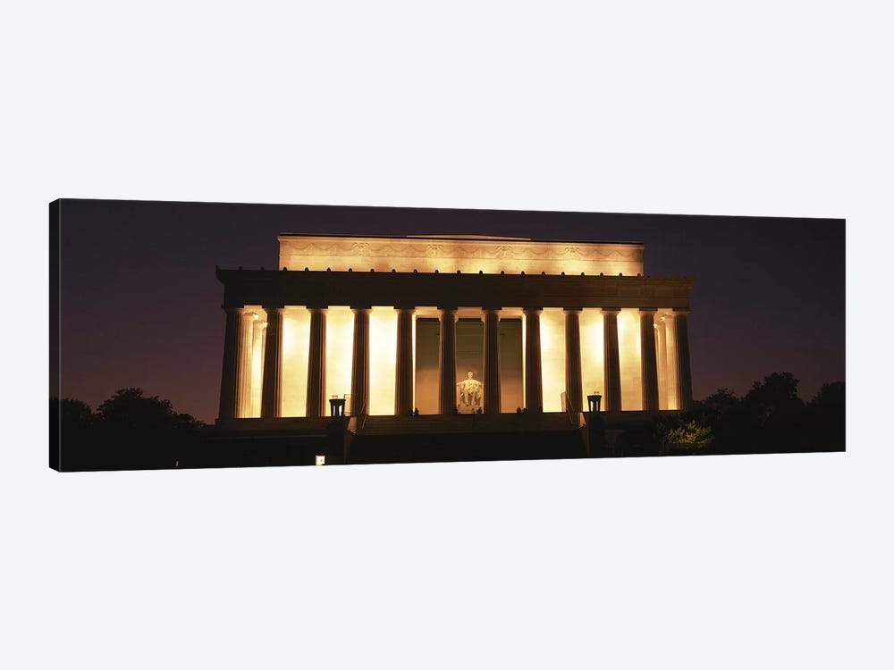 Lincoln Memorial Washington DC USA by Panoramic Images 1-piece Canvas Wall Art