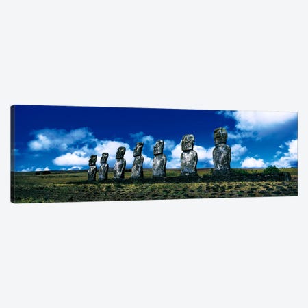 Easter Island Chile Canvas Print #PIM2735} by Panoramic Images Canvas Wall Art