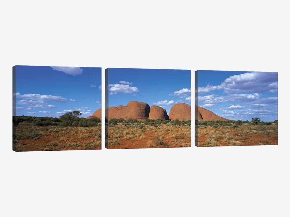 Olgas Australia by Panoramic Images 3-piece Canvas Wall Art