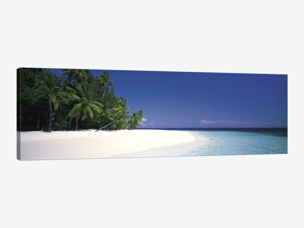 White Sand Beach Maldives by Panoramic Images 1-piece Canvas Art Print