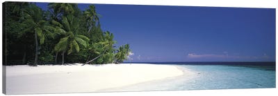 White Sand Beach Maldives Canvas Art Print - Maldives