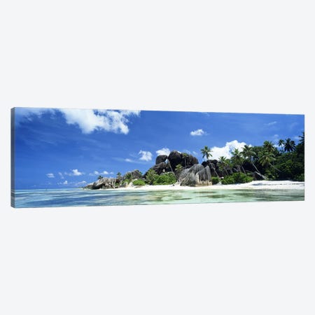 La Digue Seychelles Canvas Print #PIM2740} by Panoramic Images Canvas Wall Art