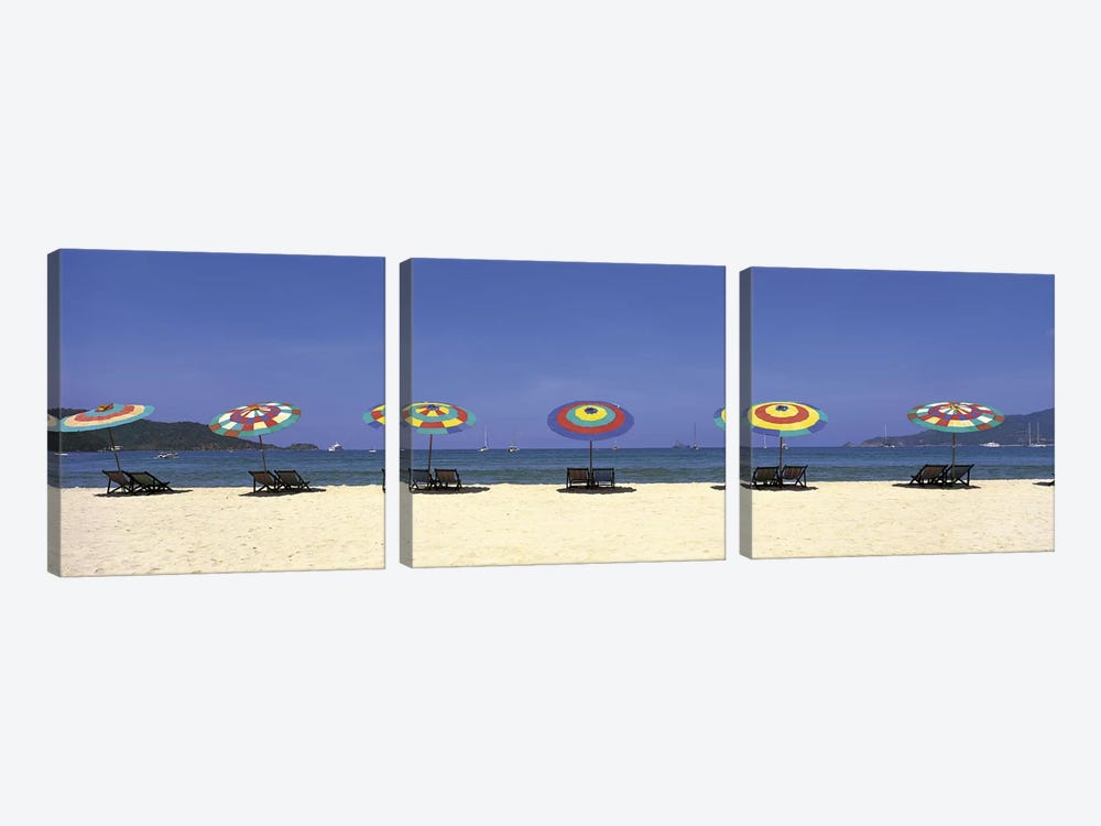 Beach Phuket Thailand by Panoramic Images 3-piece Canvas Wall Art