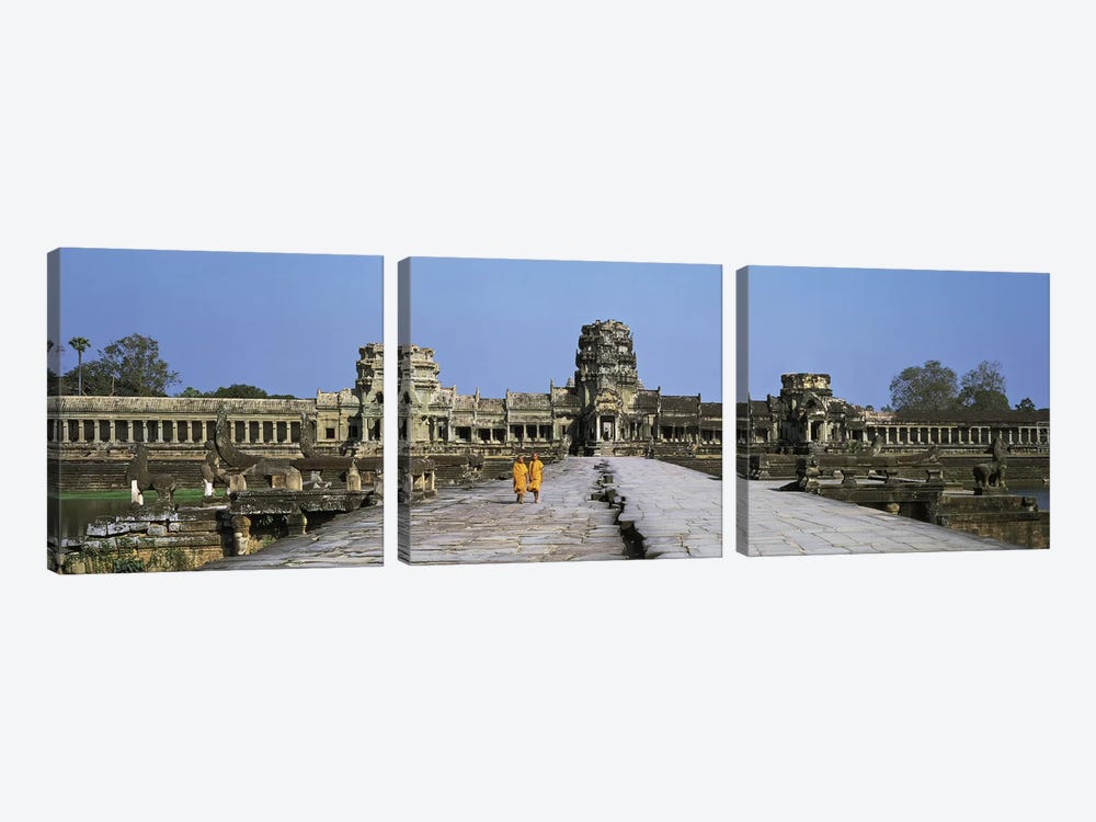 Angkor Wat Cambodia by Panoramic Images 3-piece Art Print