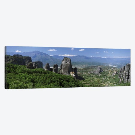 Meteora Monastery Greece Canvas Print #PIM2744} by Panoramic Images Canvas Art Print