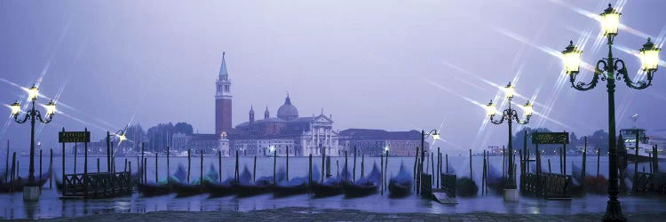 Gondolas San Giorgio Maggiore Venice Italy