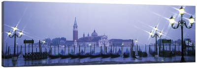 Gondolas San Giorgio Maggiore Venice Italy Canvas Art Print