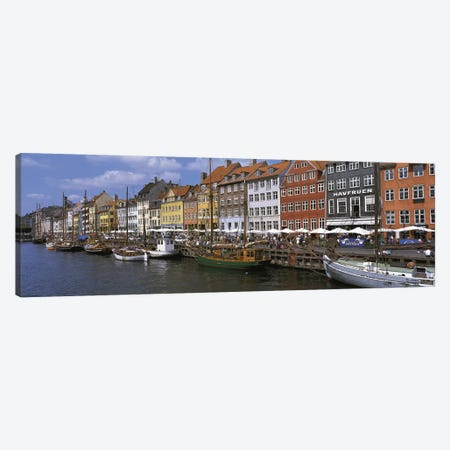 Nyhavn Copenhagen Denmark Canvas Print #PIM2755} by Panoramic Images Canvas Wall Art
