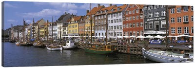 Nyhavn Copenhagen Denmark Canvas Art Print - Copenhagen Art