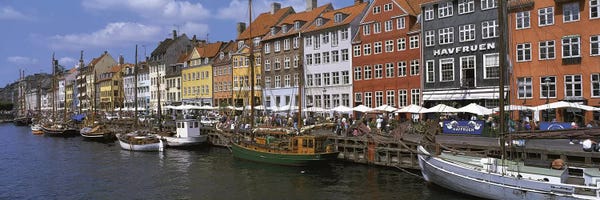 By Water: Nyhavn Copenhagen Denmark by Panoramic Images