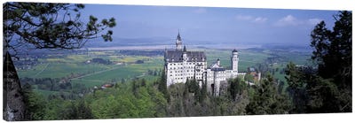 Neuschwanstein Palace Bavaria Germany Canvas Art Print - Famous Palaces & Residences