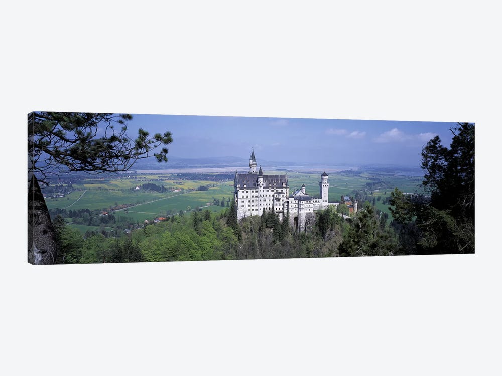 Neuschwanstein Palace Bavaria Germany by Panoramic Images 1-piece Canvas Art