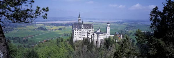 Bavaria: Neuschwanstein Palace Bavaria Germany by Panoramic Images